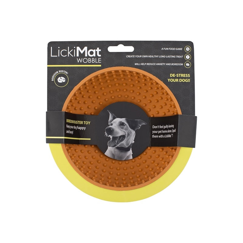 Lickimat Wobble Orange - Die spielerische Herausforderung