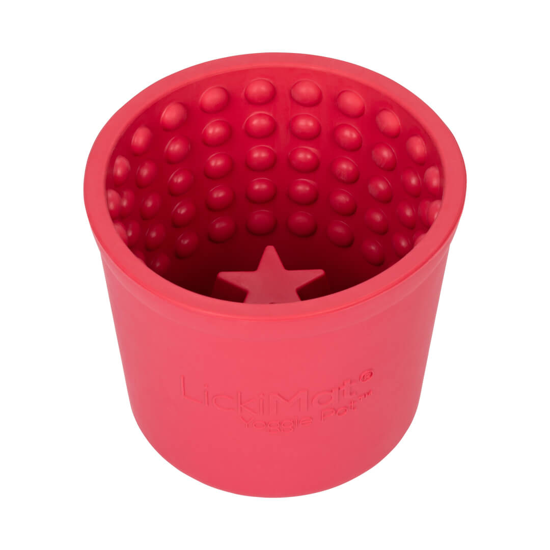 Lickimat Yoggie Pot Pink – Der ultimative Schleck-Spaß für Ihren Vierbeiner!