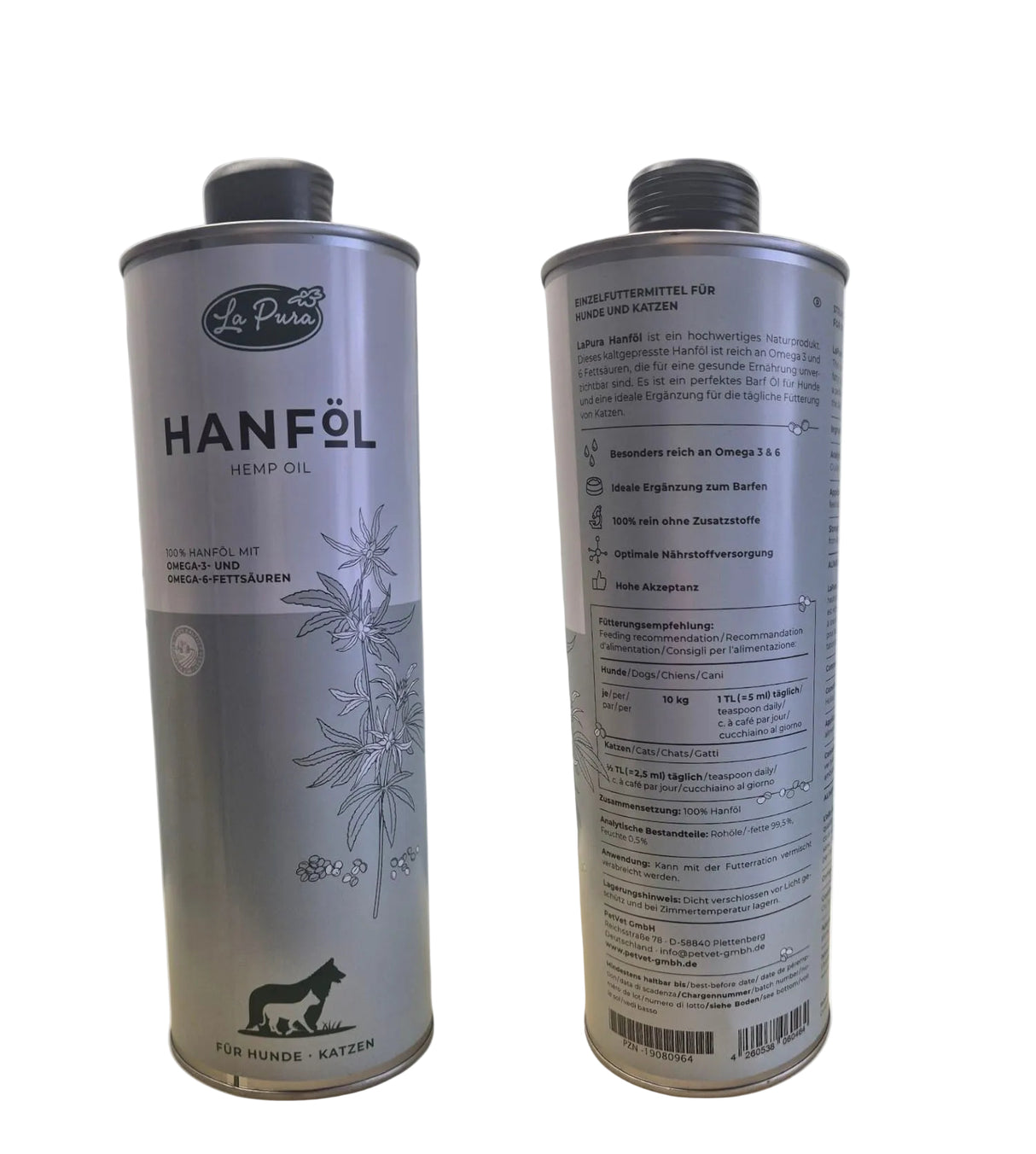 LaPura Hanföl 1000 ml