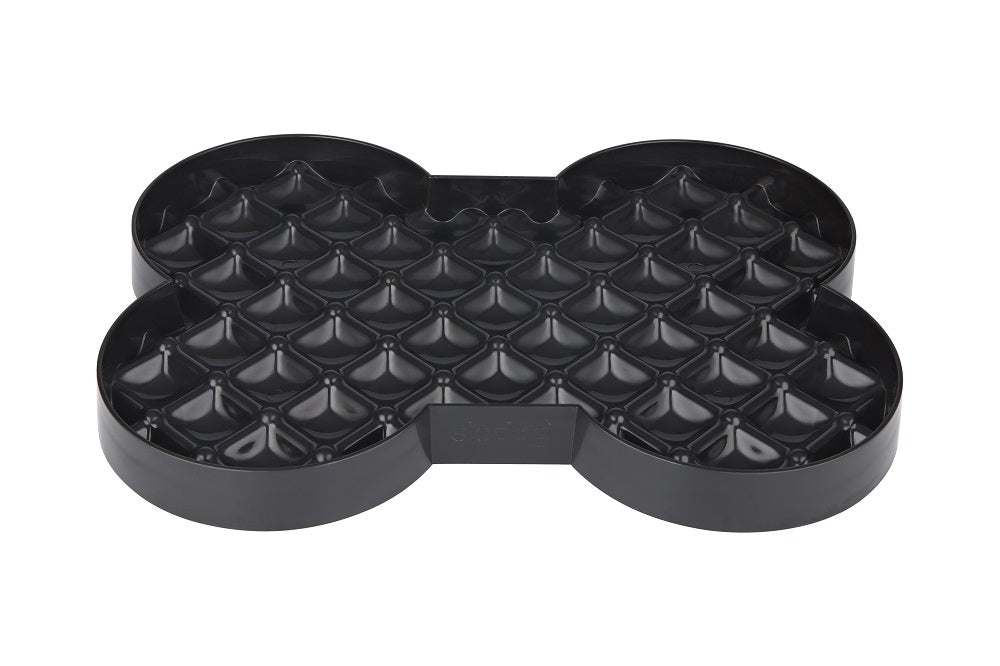 LickiMat Slodog Schwarz 35x26 cm