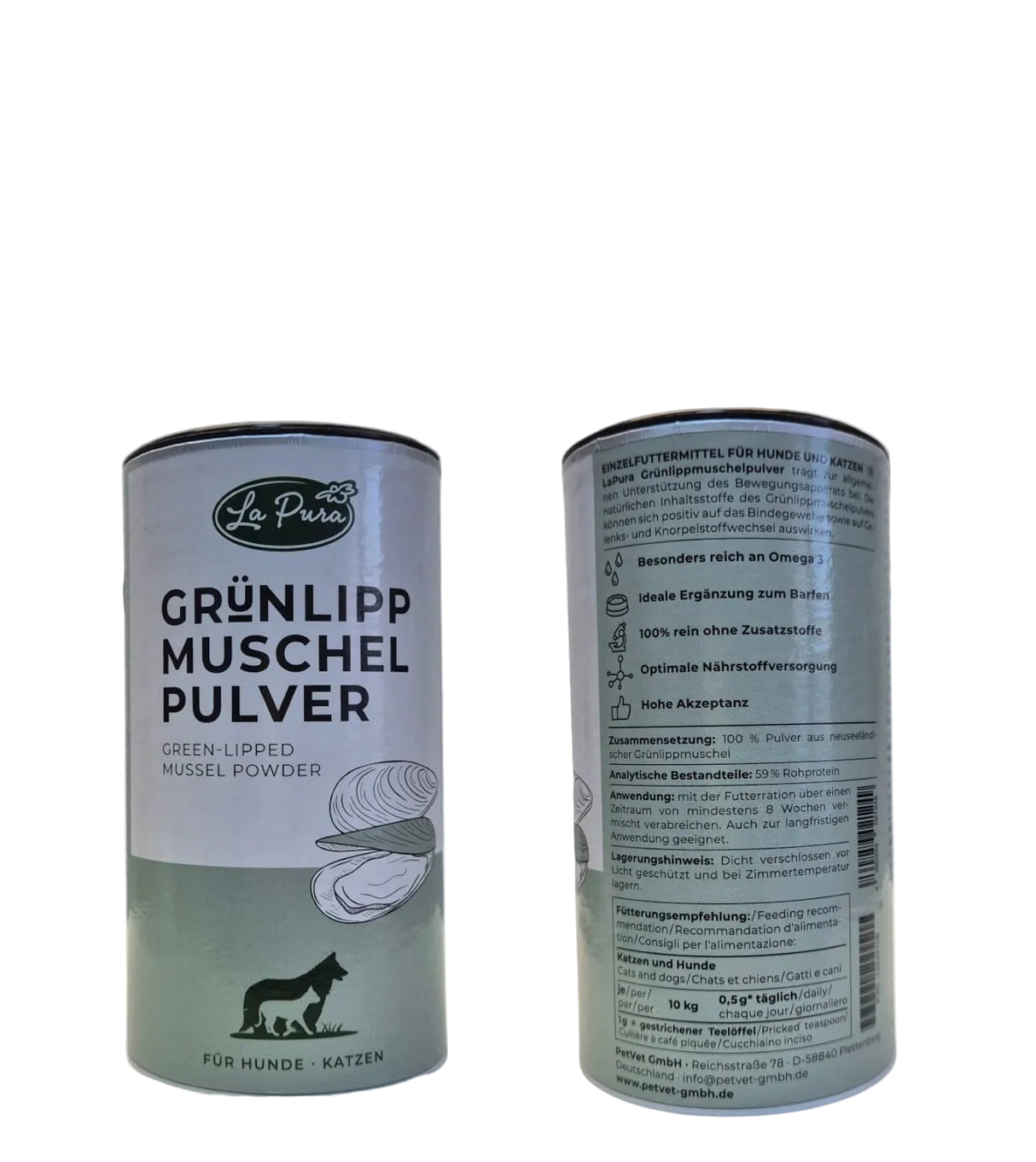 LaPura Grünlippmuschelpulver 250 Gramm