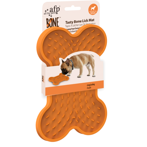 AFP Lickmat Bone Größe S 20x14 cm