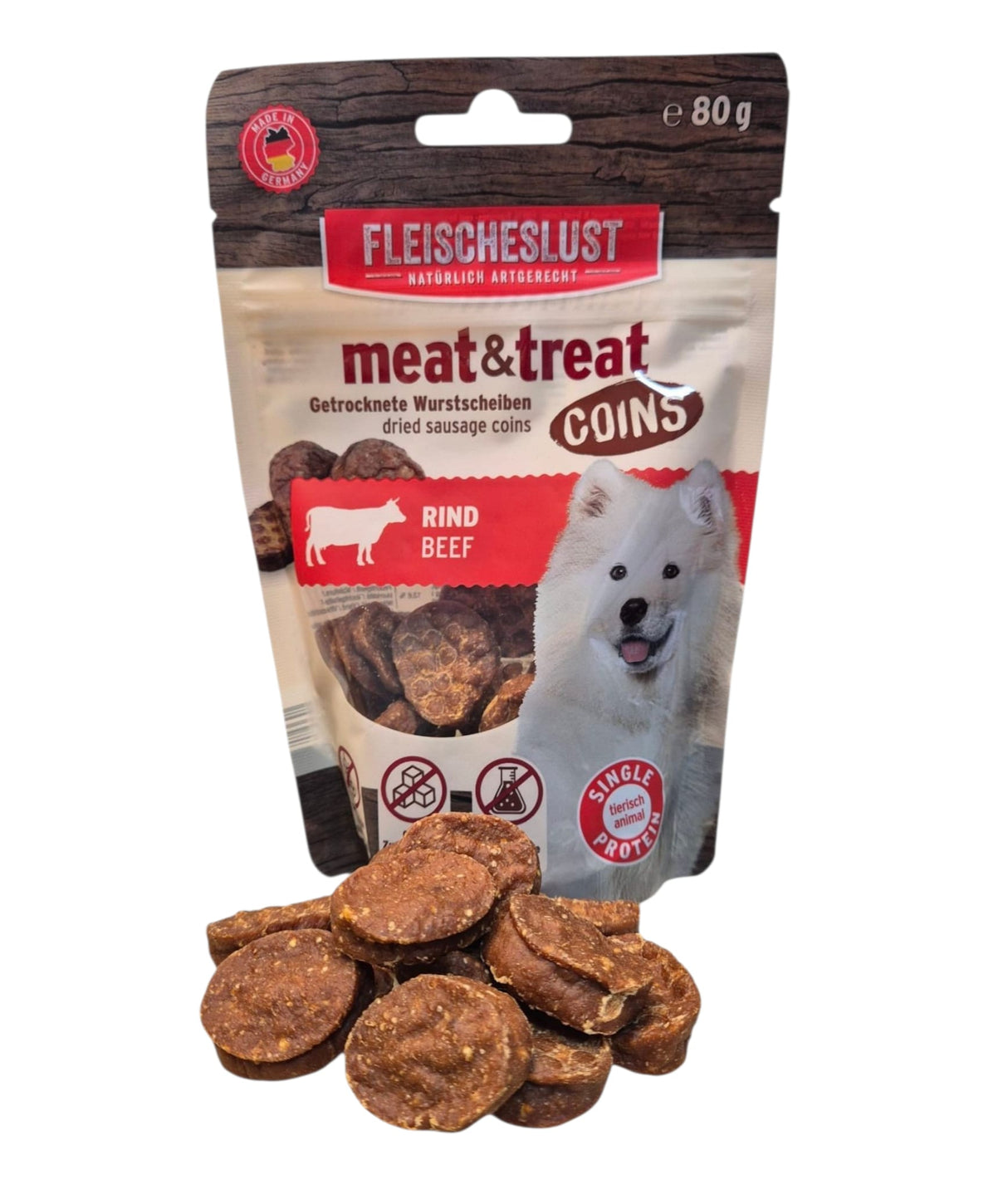 Meat & Treat Coins Rind 80 Gramm