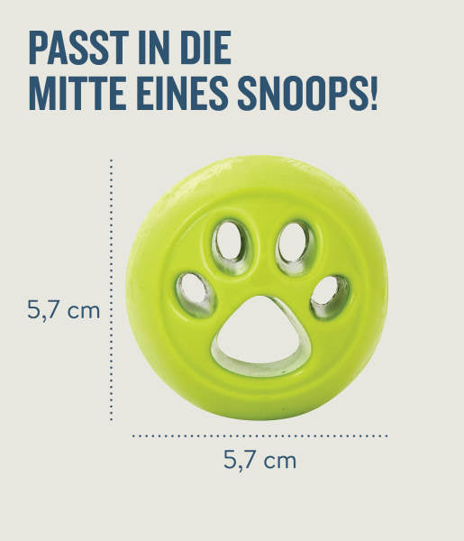 Planet Dog Nook Pfote grün 6,5 cm