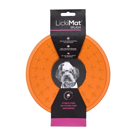 Lickimat Splash Orange - Die perfekte Beschäftigung für deinen Vierbeiner