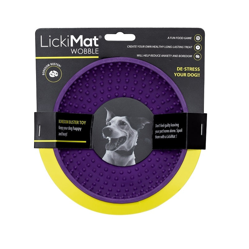 Lickimat Wobble Lila - Die spielerische Herausforderung