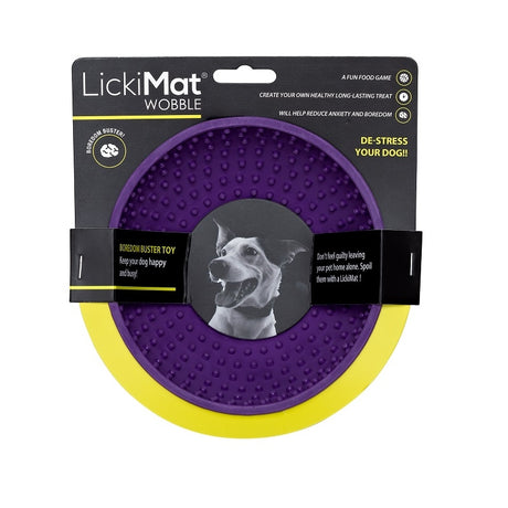 Lickimat Wobble Lila - Die spielerische Herausforderung