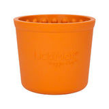 Lickimat Yoggie Pot Orange – Der ultimative Schleck-Spaß für Ihren Vierbeiner!