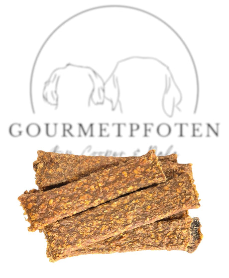 Kaninchen Fleischstreifen getrocknet
