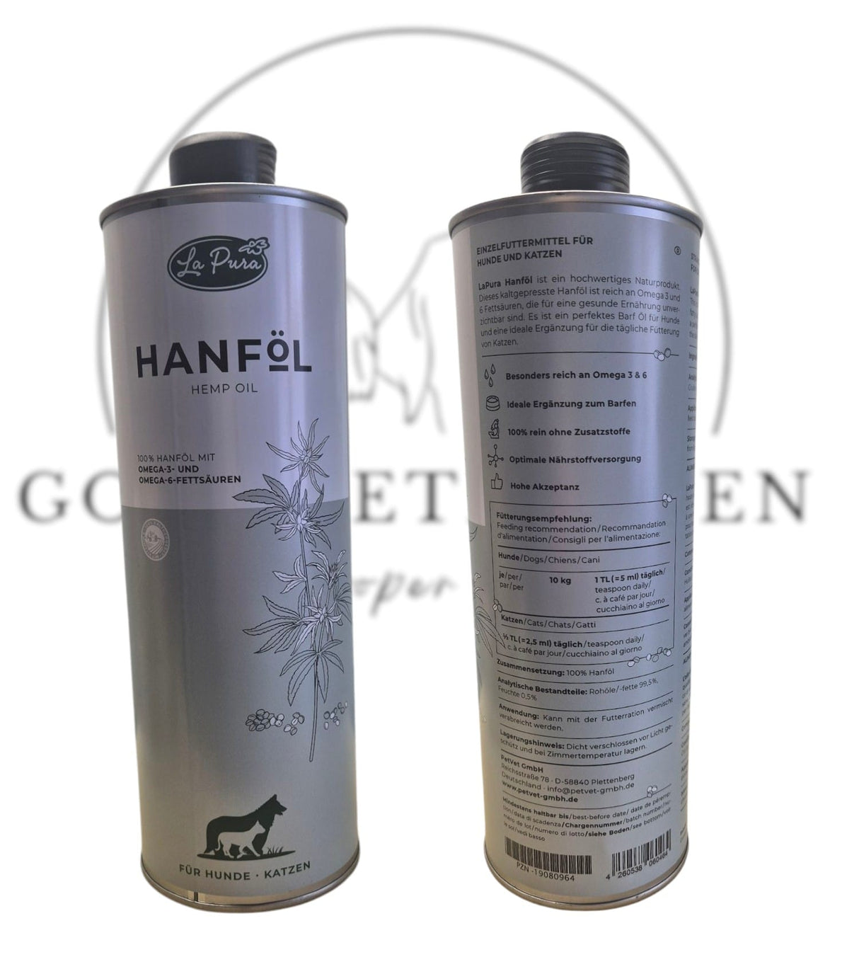 LaPura Hanföl 1000 ml