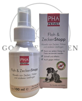 PHA Floh & ZeckenStopp für Hunde u. Katzen 100 ml