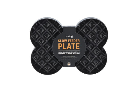 LickiMat Slodog Schwarz 35x26 cm