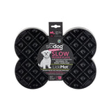 LickiMat Slodog klein Schwarz 25x19 cm