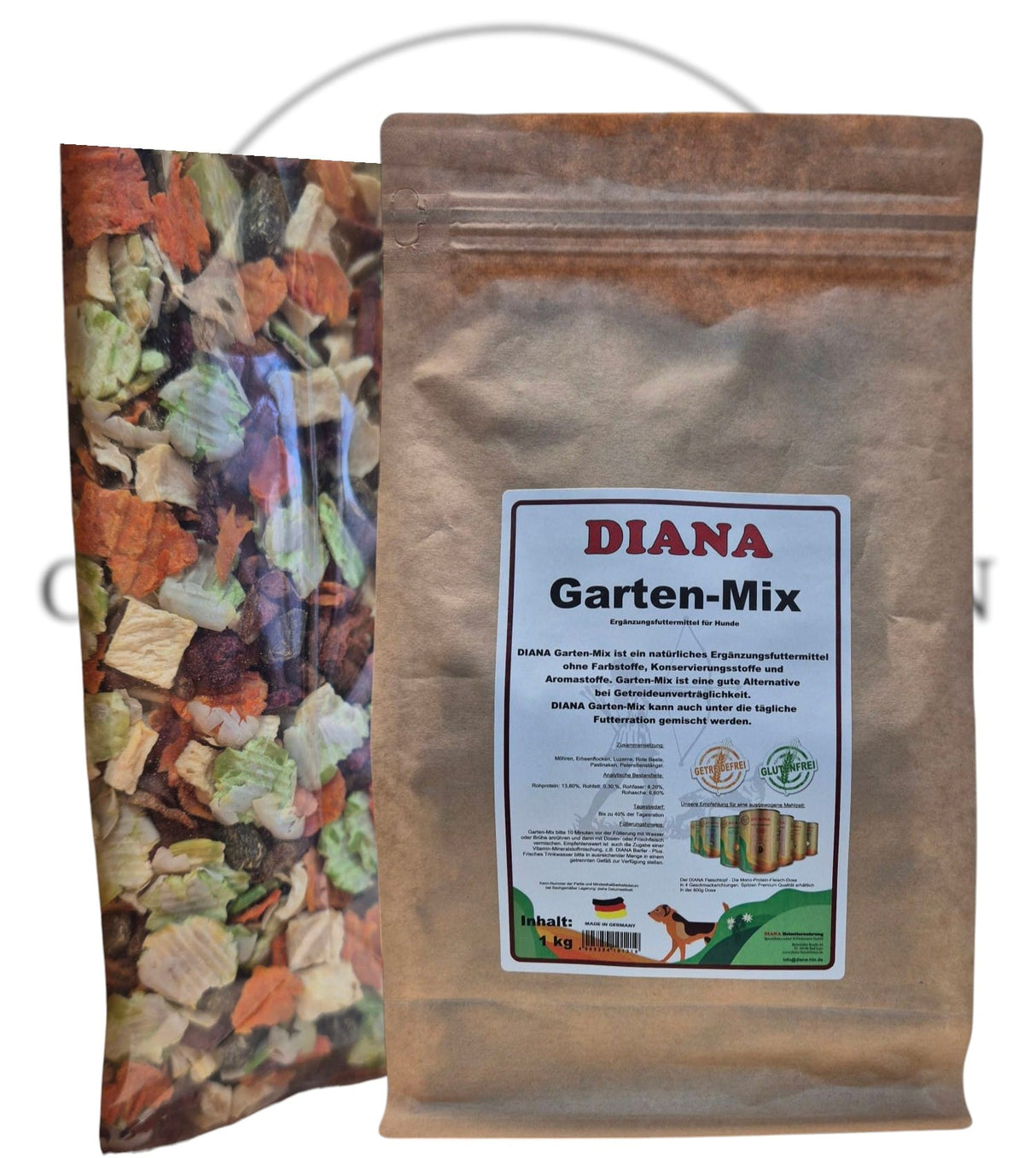 Diana Barf Gartenmix getrocknet