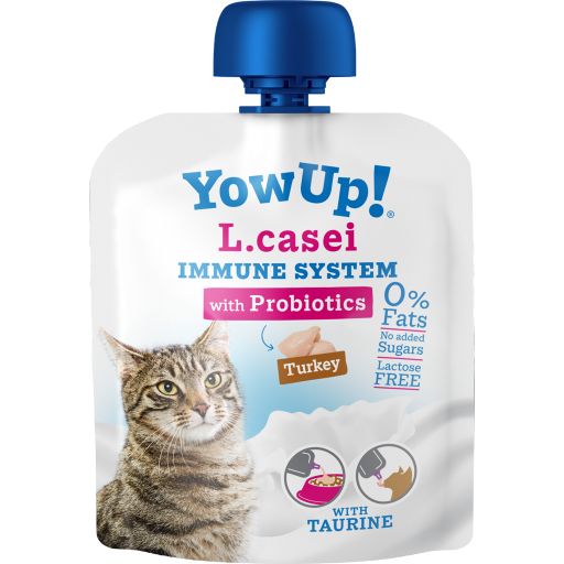 YowUp! L. Casei Immune System Turkey Katze