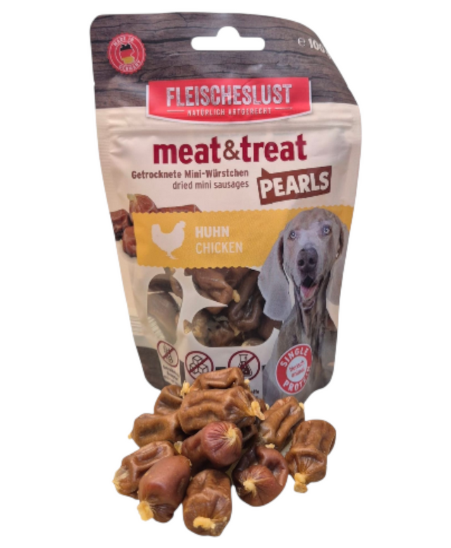 Meat & Treat Pearls Huhn 100 Gramm