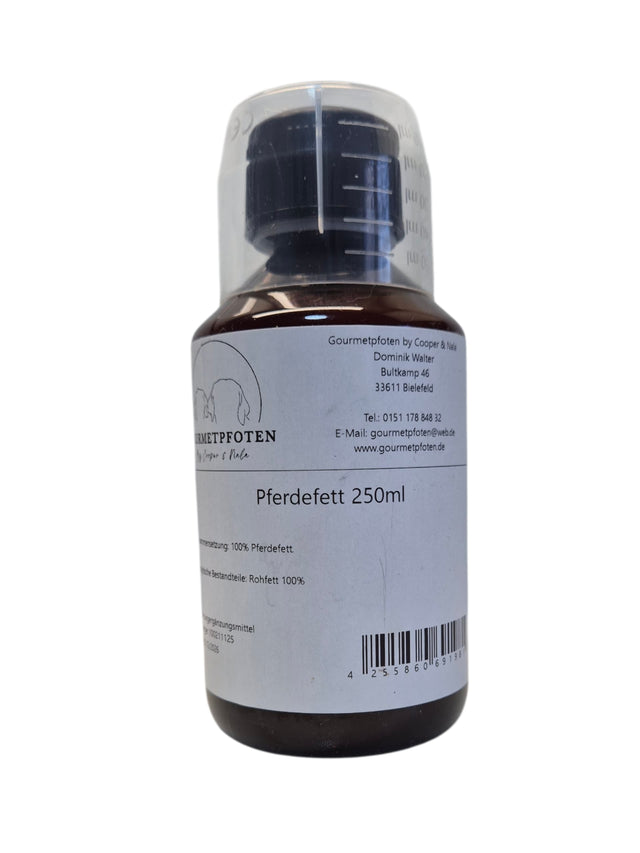 Gourmetpfoten Pferdefett 250 ml