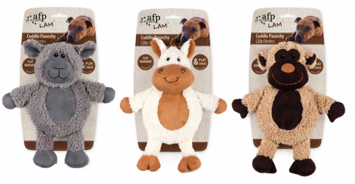 AFP Lambswool Paunchy - Kuscheltier Quietscher