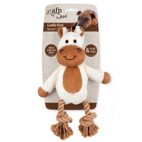 AFP Lambswool Cuddle Knot - Kuscheltier Knottie