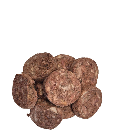 Barf-Taler Rind Gefriergetrocknet 100 Gramm