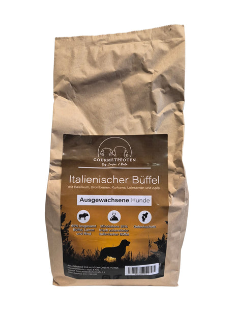 Trockenfutter Italienischer Wasserbüffel mit Basilikum & Brombeeren