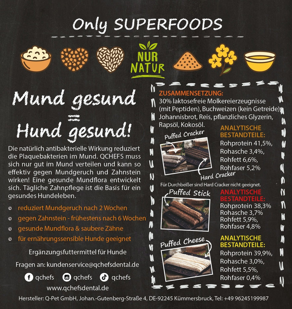 QChefs Glücklichmacher Hund
