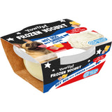 YowUp Frozen Yoghurt Hot dog mit Käse