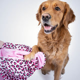 Max & Molly Hundehandtuch Leopard Pink