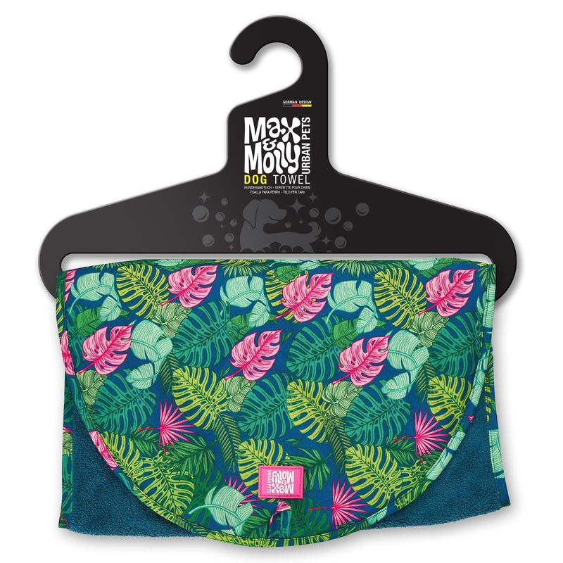 Max & Molly Hundehandtuch Tropical