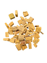 gourmetpfoten.de gefriergetrocknete Leberwürfel für Hunde als naturbelassener Snack in praktischer Würfelform