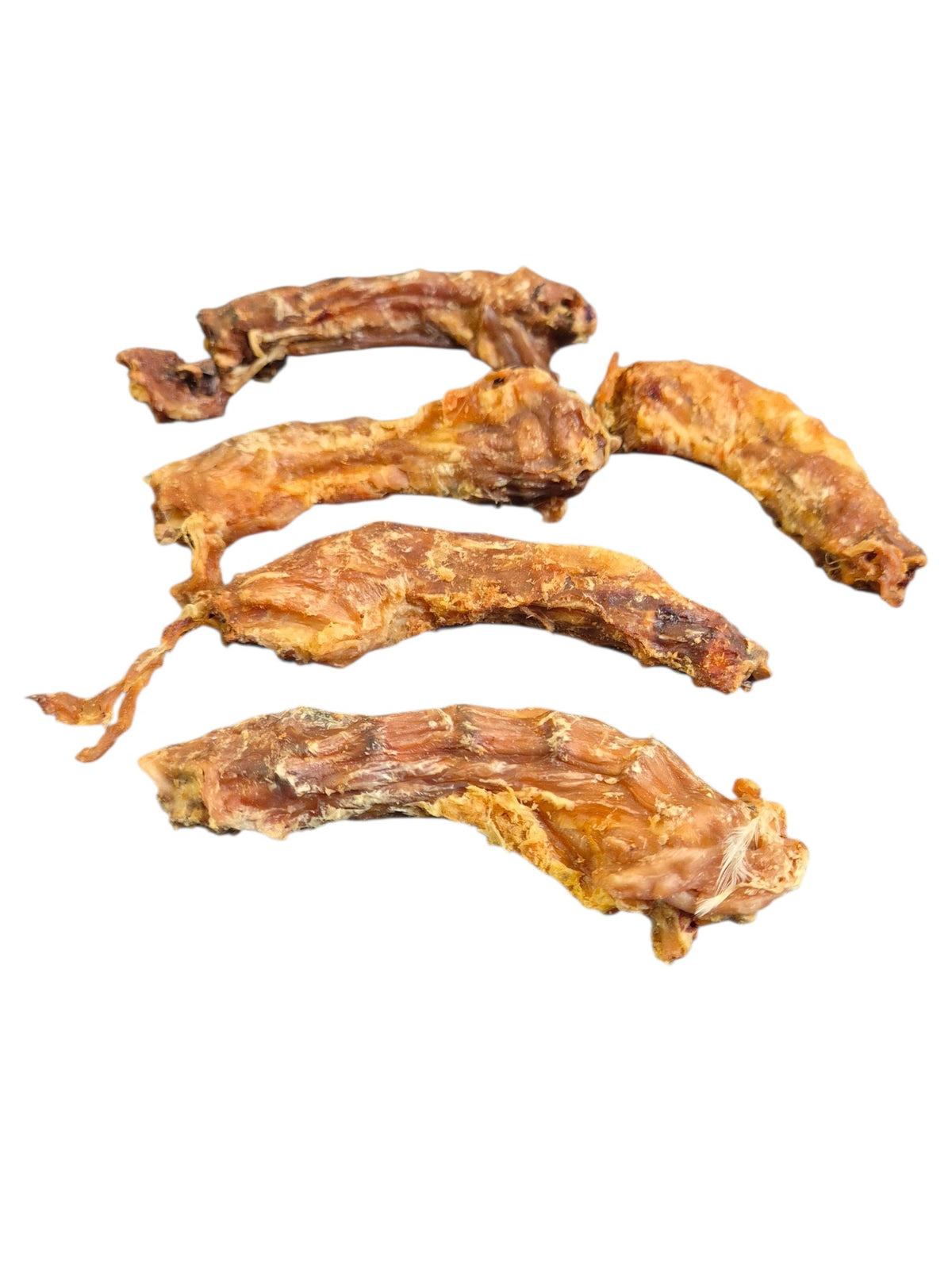gourmetpfoten.de getrocknete Entenhälse als natürlicher Kausnack für Hunde zur Zahnpflege