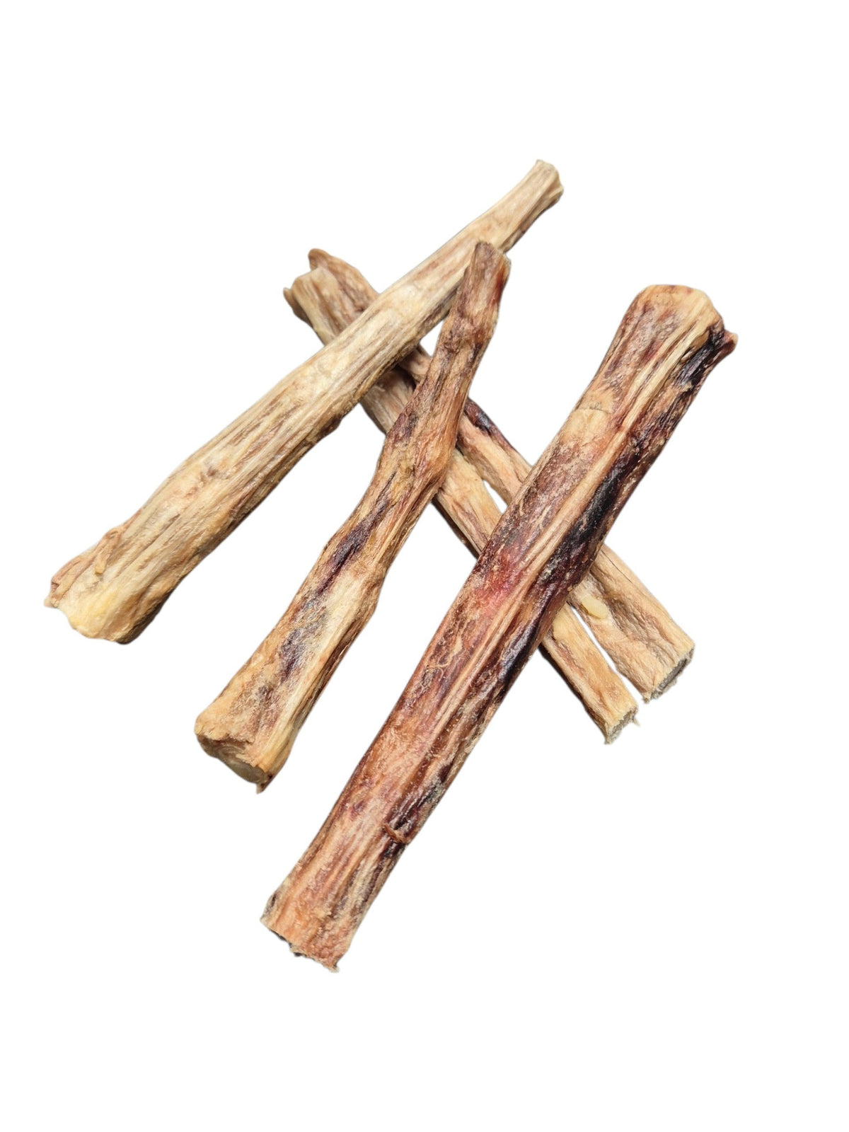 gourmetpfoten.de Ochsenschwanzstücke als naturbelassene, getrocknete Rindersehnen-Kausnacks für Hunde
