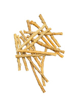 gourmetpfoten.de gedrehte Kau-Sticks aus Rinderhaut zur natürlichen Zahnpflege für Hunde