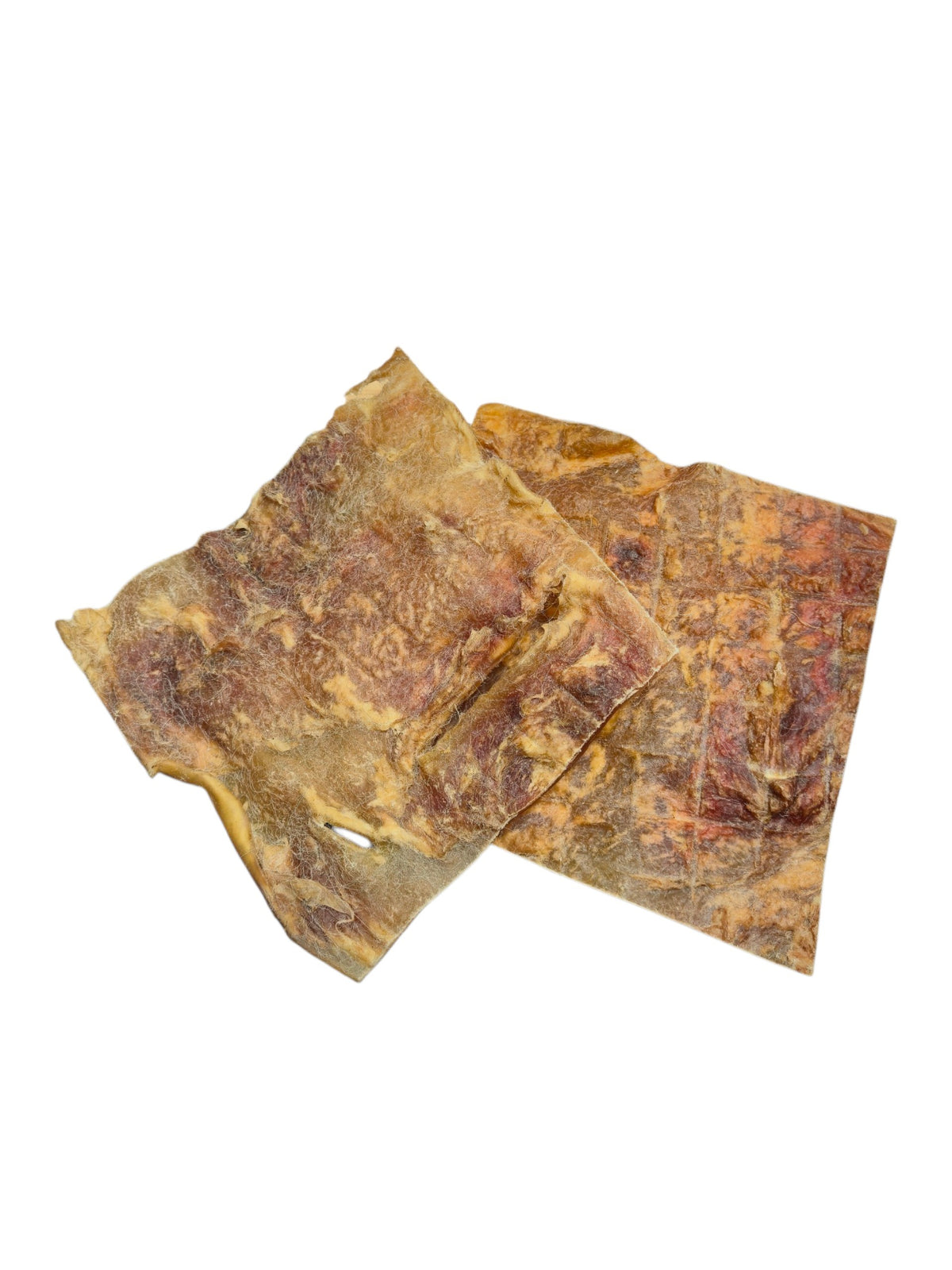 Naturbelassene Rinderkopfhaut Kausnacks von gourmetpfoten.de für die natürliche Zahnpflege und Beschäftigung von Hunden