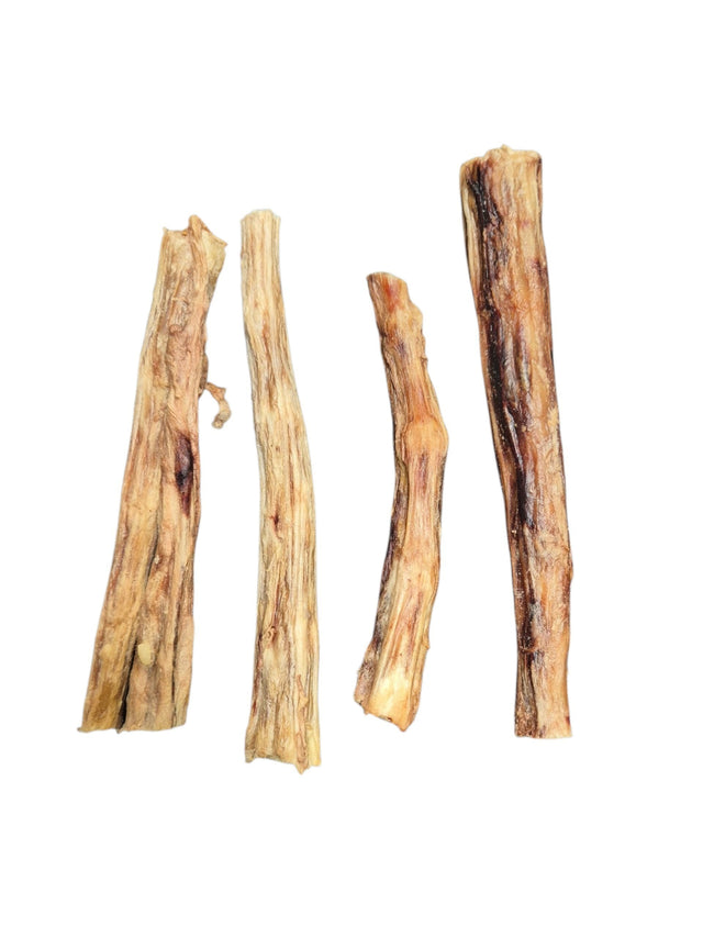 gourmetpfoten.de Rindersehnen Kausnacks für Hunde, naturbelassen und getrocknet zur natürlichen Zahnpflege