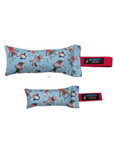 gourmetpfoten.de SPEEDY GEAR Hundespielzeug mit weihnachtlichem Rentier- und Pinguin-Muster und roter Schlaufe