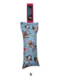 gourmetpfoten.de SPEEDY GEAR Hundespielzeug mit weihnachtlichem Rentier- und Pinguin-Druck und roter Schlaufe