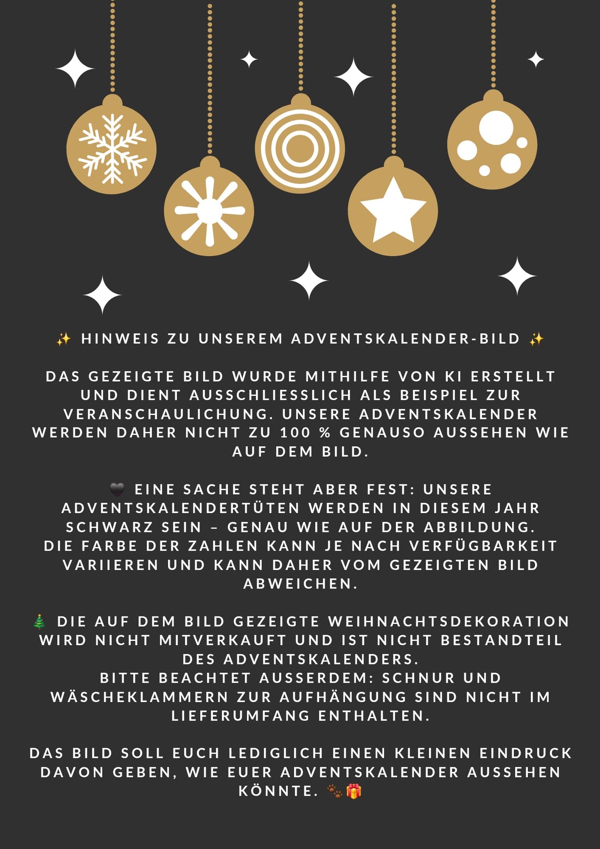 Adventskalender Pferd
