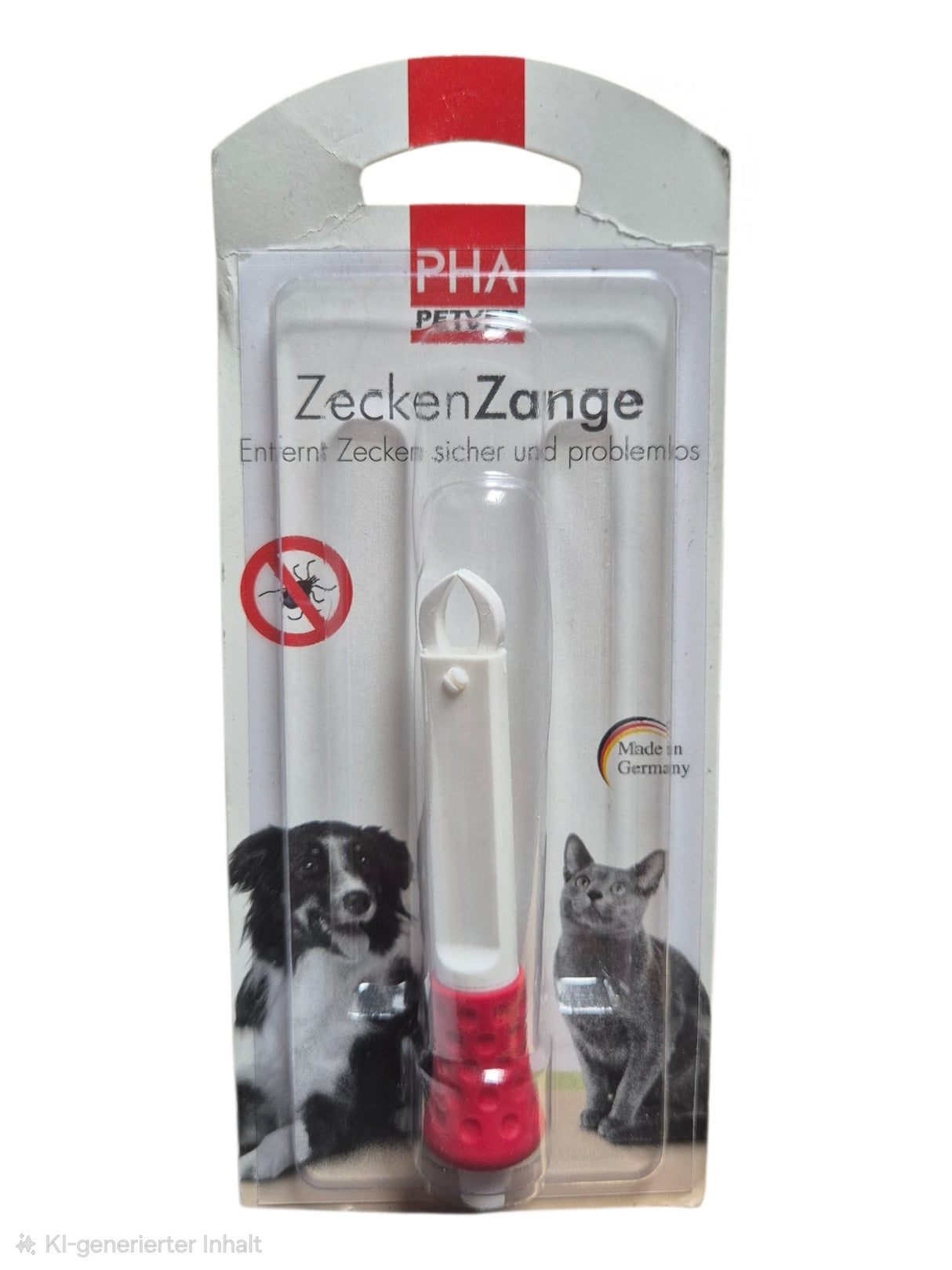 PHA Zeckenzange für Hunde u. Katzen