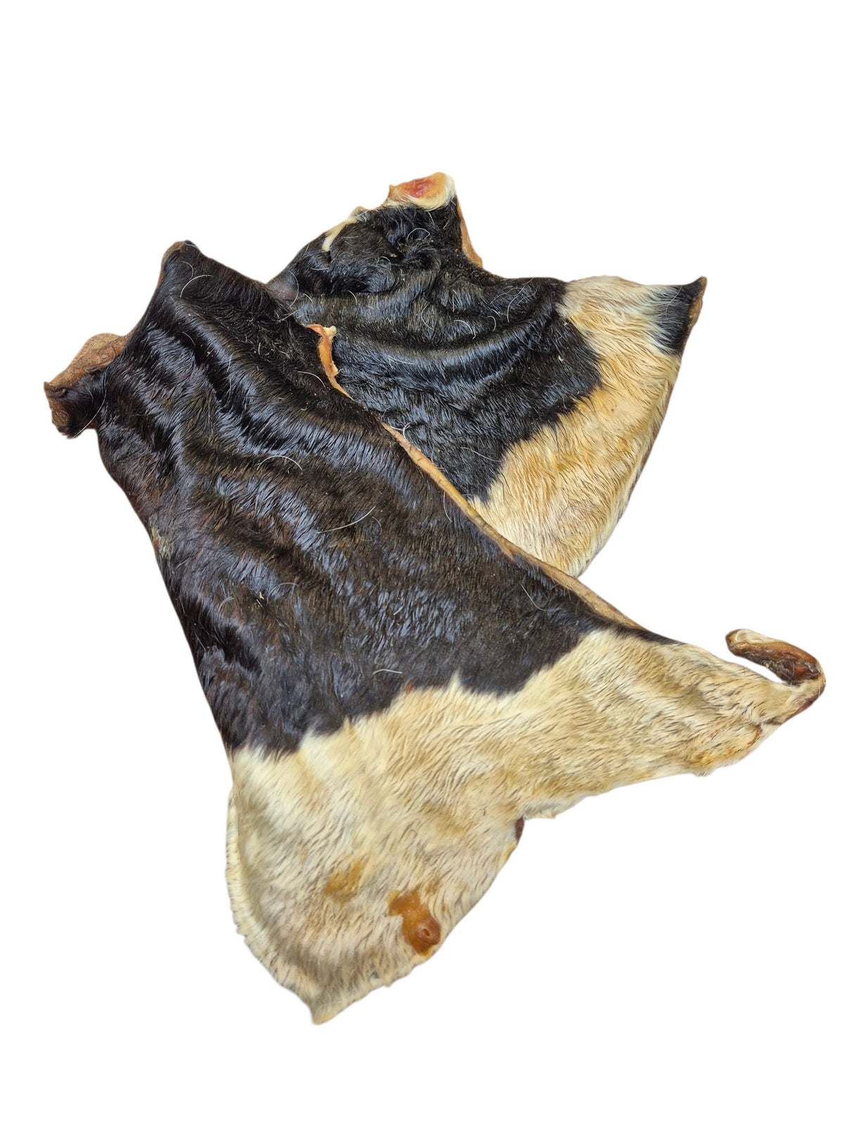 Rinderhautplatten mit Fell