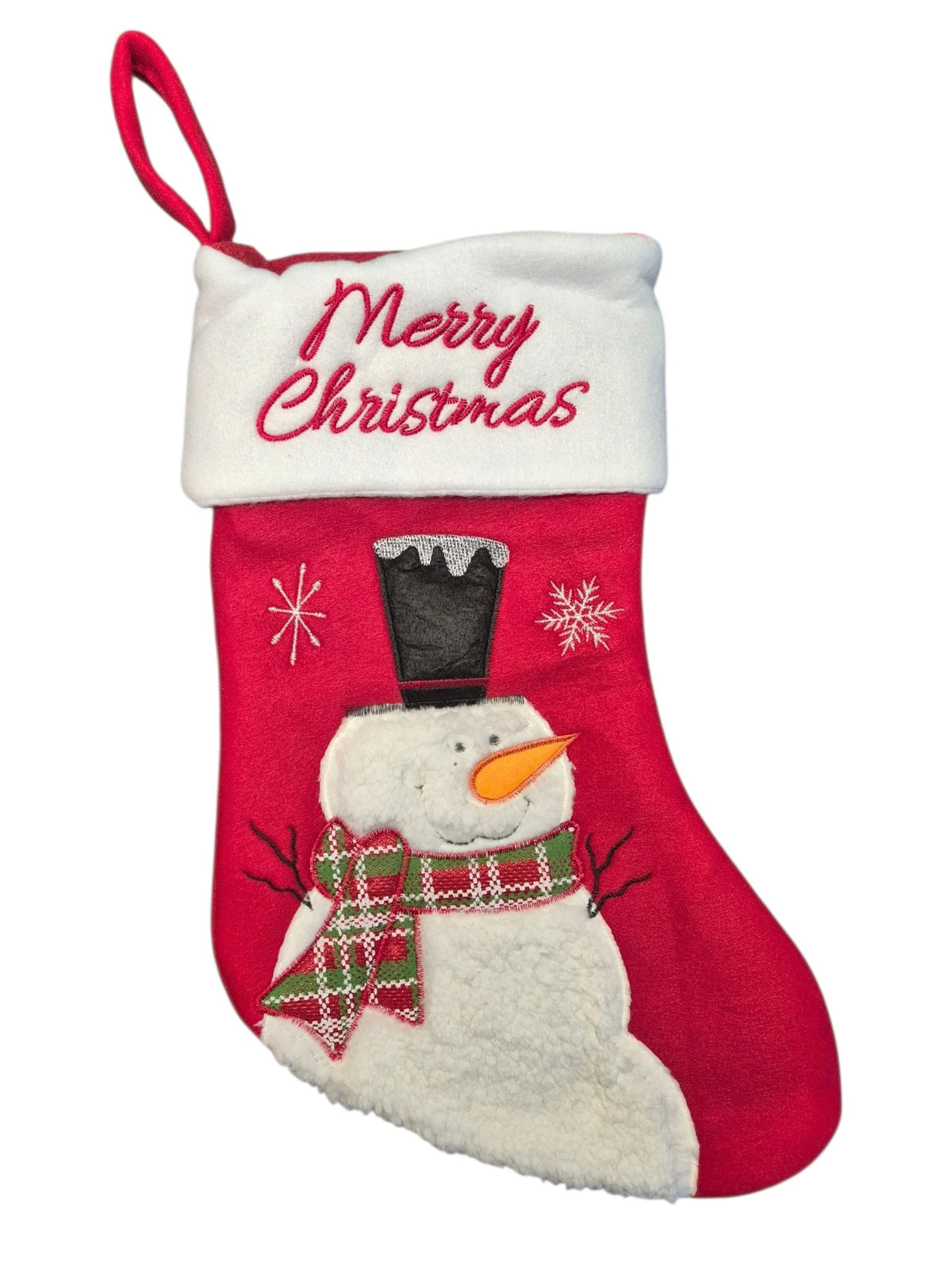 Weihnachtssocke für Hunde Schneemann Olaf